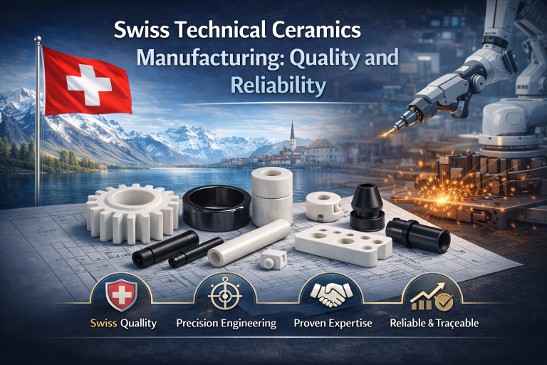 Read more about the article Swiss Technical Ceramics Manufacturing: Quality and Reliability